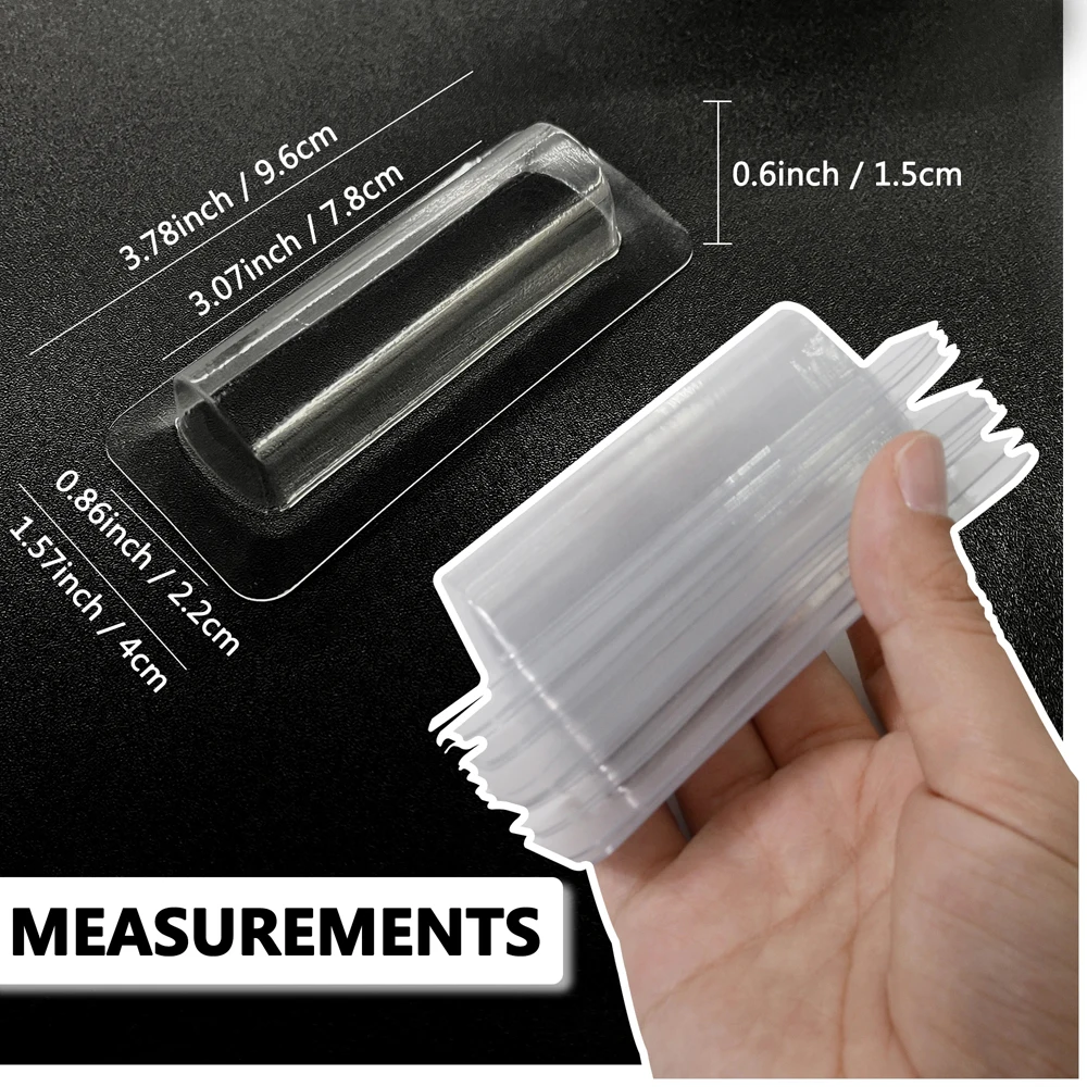 50/100pcs Money Card Holder Wi - Plastic Dome Clear incelemesi ve fiyatı