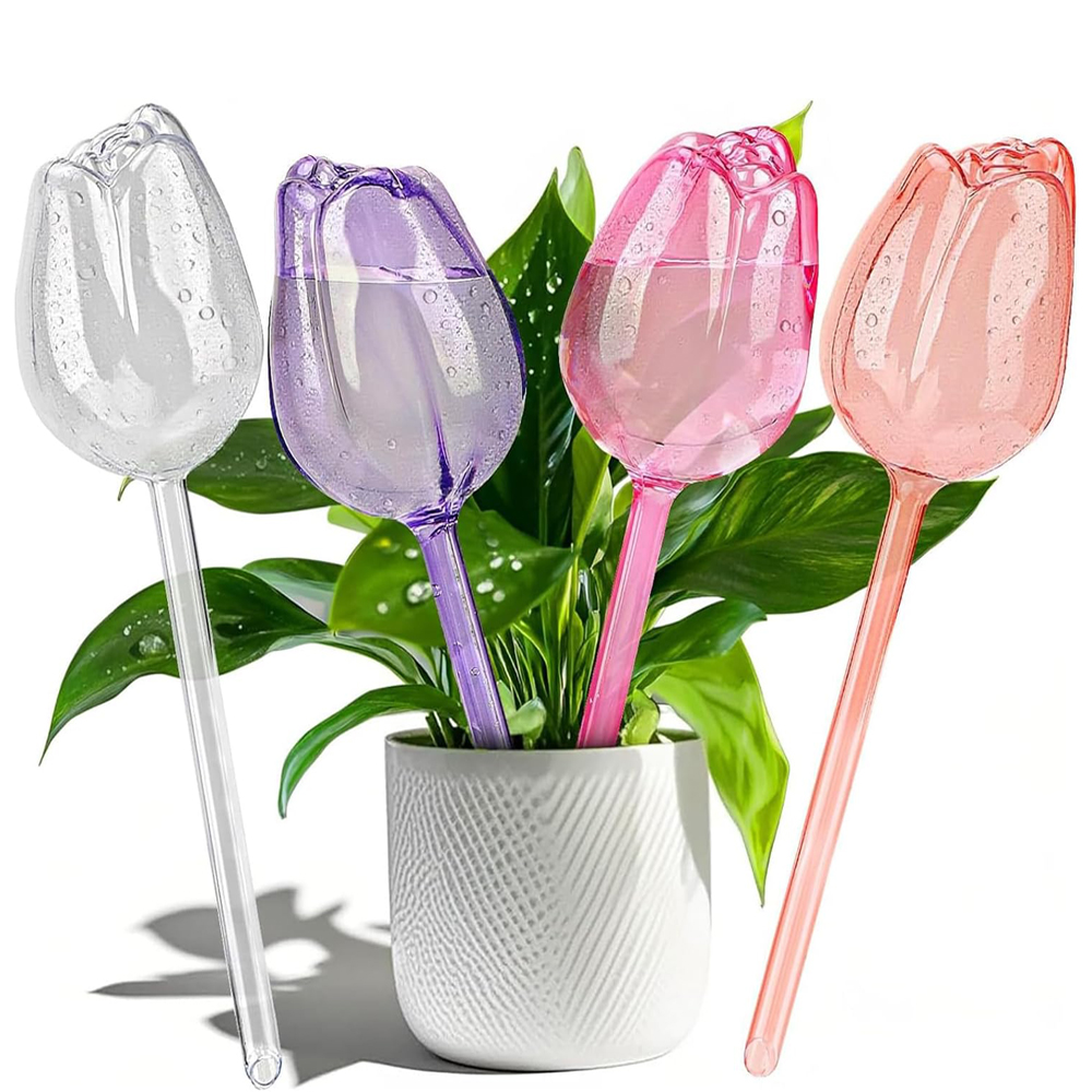 2/4pcs Tulip-Shaped Self-Water - Self Watering Insert incelemesi ve fiyatı