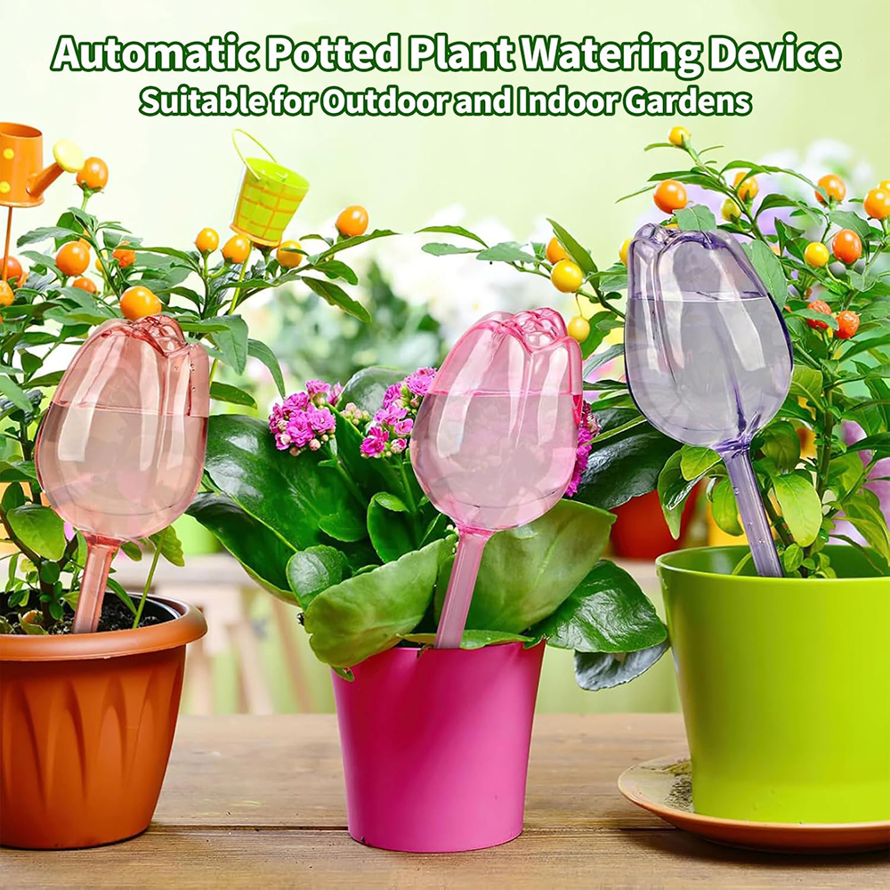 2/4pcs Tulip-Shaped Self-Water - Self Watering Insert incelemesi ve fiyatı