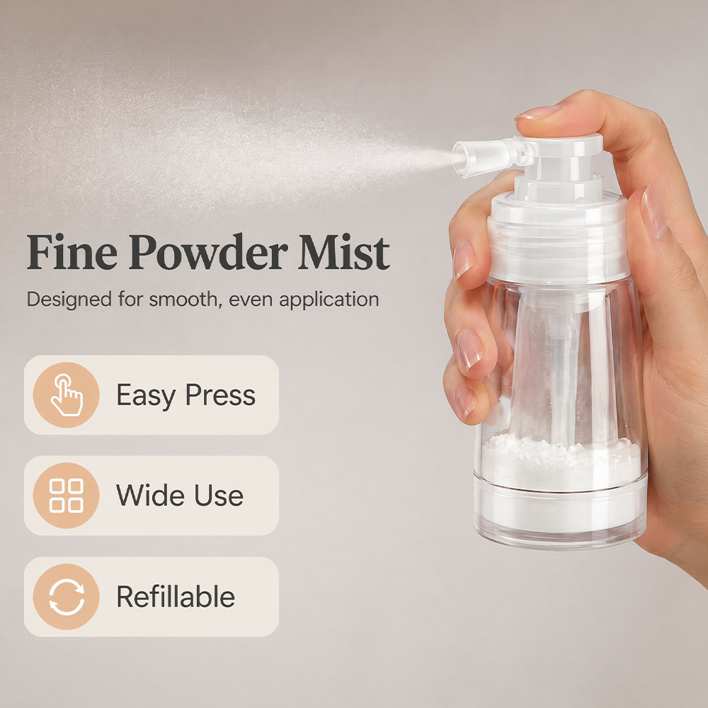 140ml Press-Type Dry Powder Sp - Misting Bottle Fine incelemesi ve fiyatı