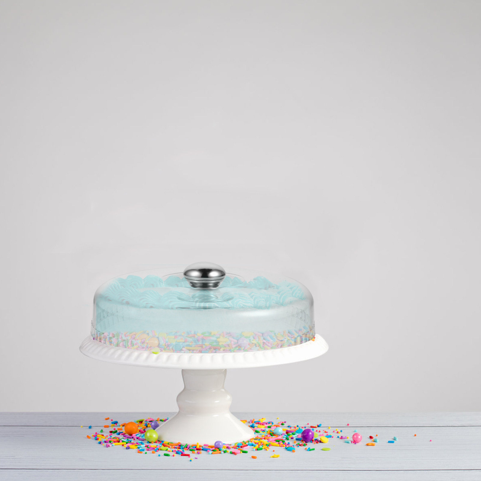 1Pcs Cake Cover Transparent Du - Plastic Dome Clear incelemesi ve fiyatı