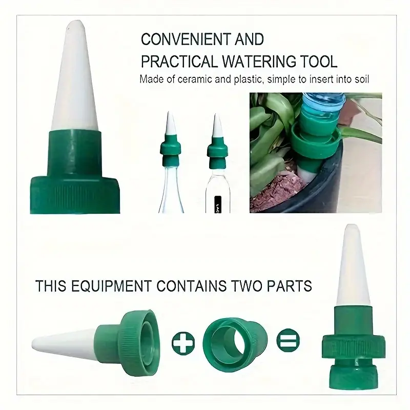 4Pcs Automatic Plant Drip Irri - Self Watering Insert incelemesi ve fiyatı