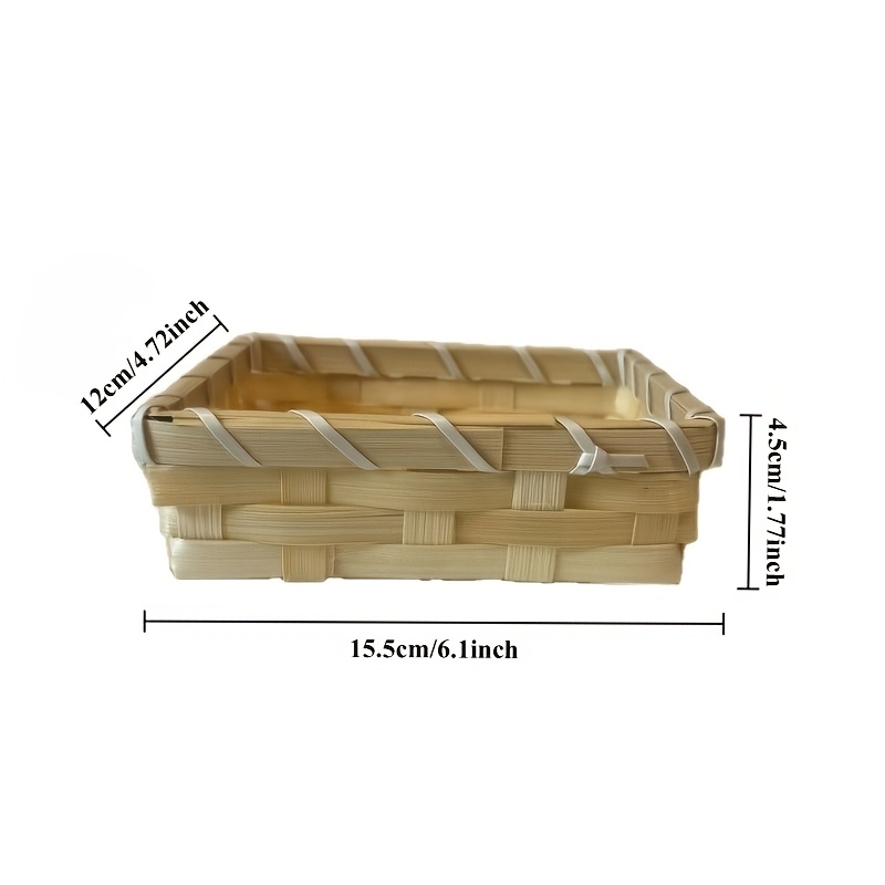 Handwoven Bamboo Napkin Basket - Agar Tissue Culture incelemesi ve fiyatı