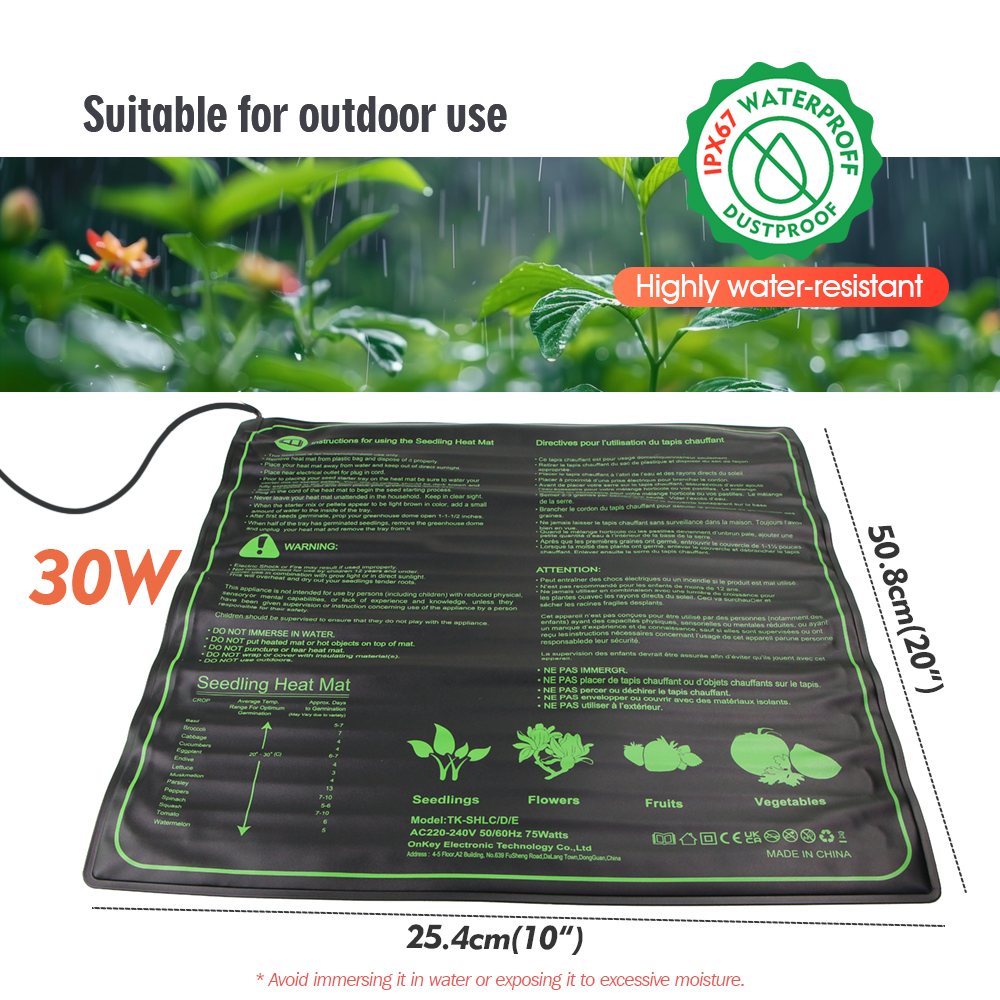 Warm Seedlings Box Heating Mat - Heat Mat Seedling incelemesi ve fiyatı