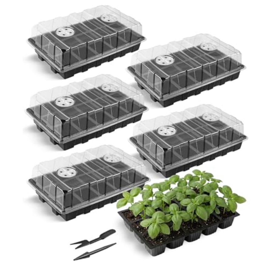 5-Set Seed Starter Tray Kits D - Humidity Dome Kit incelemesi ve fiyatı