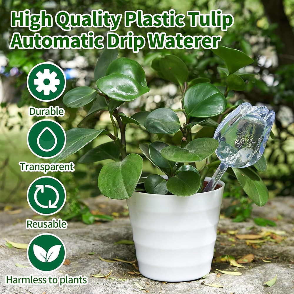 2/4pcs Tulip-Shaped Self-Water - Self Watering Insert incelemesi ve fiyatı