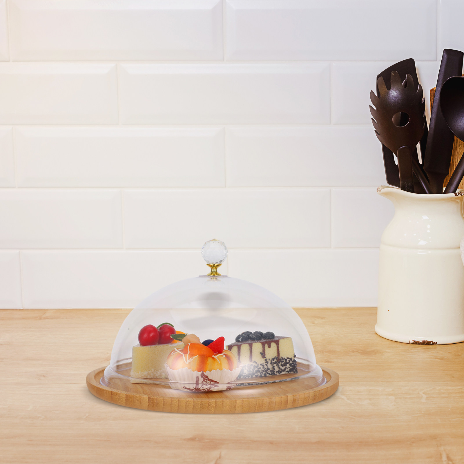Clear Cake Stand Acrylic Dome  - Plastic Dome Clear incelemesi ve fiyatı